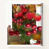 Kersen en fruit notitieboek (Achterkant)