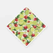 Kersen en limoenen servet (Hoek)