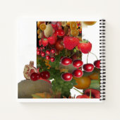 Kersen en vruchten notitieboek (Achterkant)