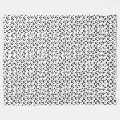 Kersen Fleece Deken (Voorkant (Horizontaal))