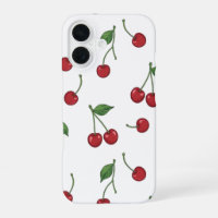 Kersen Fruit Herhalingspatroon Ontwerp