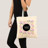 Kersen Fun Fruit Bibliotheek Boodschappentas Tote Bag (Voorkant (product))
