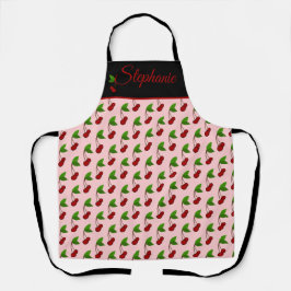Kersen gepersonaliseerd schort