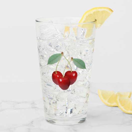 Kersen Glas (Achterkant ijs)
