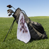 Kersen Golfhanddoek (Groen)