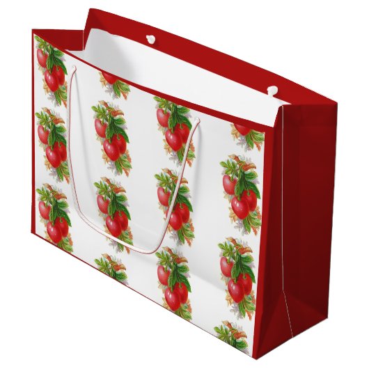  kersen groot cadeauzakje (Voorkant Gekanteld)