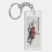 Kersen Gusto Poëzie Sleutelhanger (Voorkant Links)