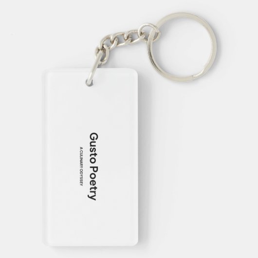 Kersen Gusto Poëzie Sleutelhanger (achterkant)