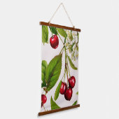  kersen hangend wandkleed (Gebogen)