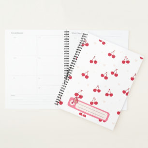 Kersen Harten Notitieboek Schoolplanners voor Meis