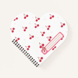 Kersen Harten School Schriften & Journal voor Meis Notitieboek
