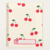 Kersen Harten voor tienermeisjes Planner (Voorkant)