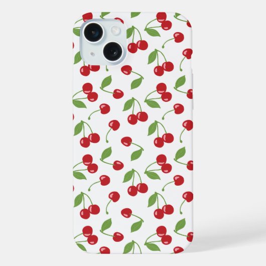 Kersen iPhone Hoesje (Achterkant)