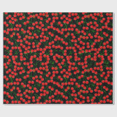 Kersen Jubilee - Verpakkingspapier Cadeaupapier (Vlak)