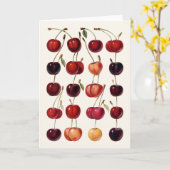  kersen kaart (Gele Bloem)