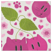 Kersen, katten, harten, kersenbloesems en poten stof (Close Up)