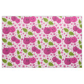 Kersen, katten, harten, kersenbloesems en poten stof (Fat Quarter)