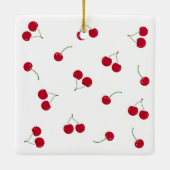 Kersen Keramisch Ornament (Achterkant)