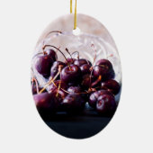 Kersen Keramisch Ornament (Achterkant)