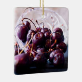Kersen Keramisch Ornament (Rechts)