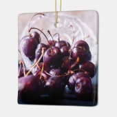 Kersen Keramisch Ornament (Links)