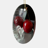 Kersen Keramisch Ornament (Rechts)