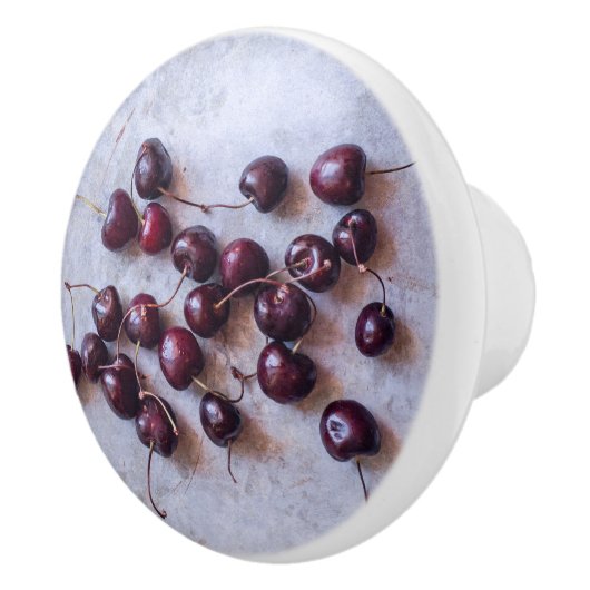 Kersen Keramische Knop (Rechts)