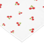 Kersen, kersen, fruitpatroon tafelkleed (Gekanteld)