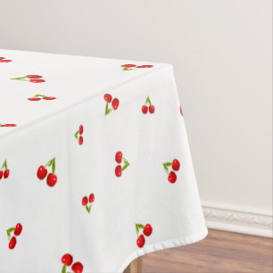 Kersen, kersen, fruitpatroon tafelkleed