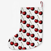 Kersen Kerst Kous Kleine Kerstsok (Achterkant)