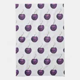 Kersen! Keukenhanddoek