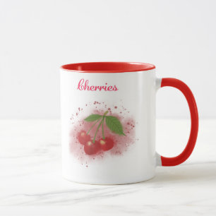 Kersen koffie mok - Kies uw vrucht