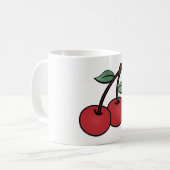 Kersen Koffiemok (Voorkant links)