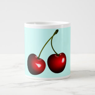 Kersen Koffiemok - Jouw Kleuren Grote Koffiekop