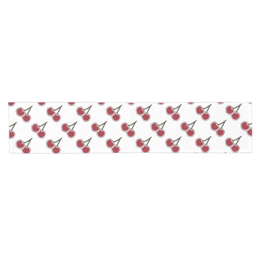 Kersen Korte Tafelloper (Horizontaal)