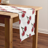 Kersen Korte Tafelloper (Voorbeeld)