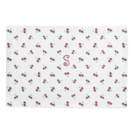 Kersen Kussensloop (Achterkant)