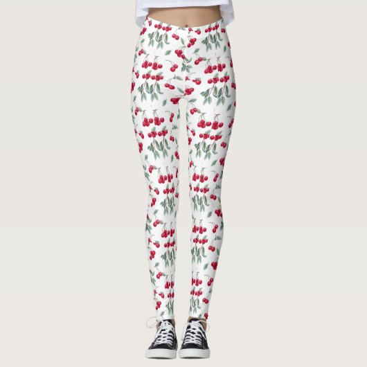 Kersen Leggings (Voorkant)