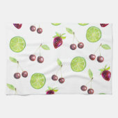 Kersen Limes Aardbeien Theedoek (Horizontaal)