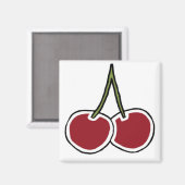 Kersen Magneet (Voorkant / Achterkant)