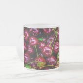 Kersen Matglas Koffiemok (Voorkant links)