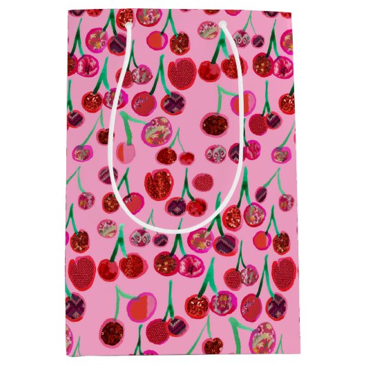 Kersen Medium Cadeauzakje (Voorkant)