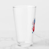 Kersen met Coquette Bow 4 juli Amerikaans Glas (Rechts)