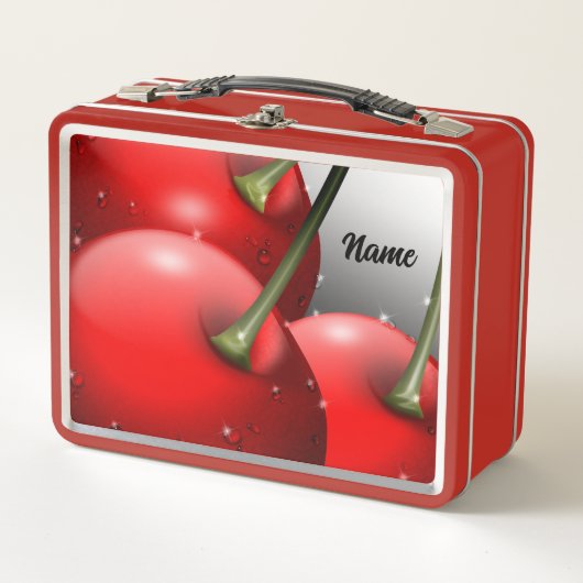 Kersen met dauwdruppels (Voorkant)