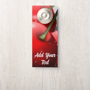 Kersen met dauwdruppels deurhanger