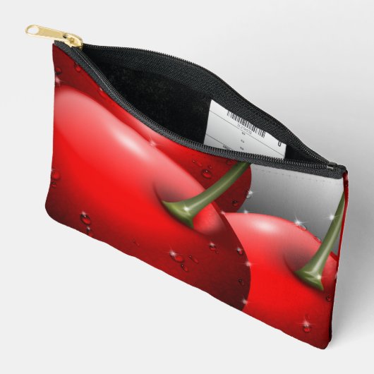 Kersen met dauwdruppels etui (Open)