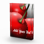 Kersen met dauwdruppels fotoblokken (Rechts)