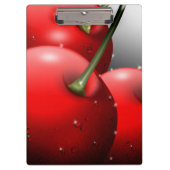 Kersen met dauwdruppels klembord (Voorkant)