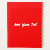 Kersen met dauwdruppels planner (Achterkant)