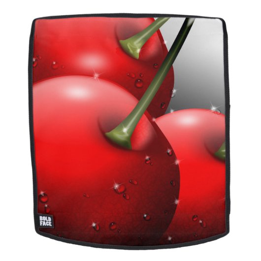 Kersen met dauwdruppels rugtassen (Verwijderbaar gezicht)